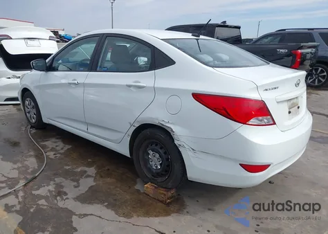 2015 Hyundai Accent Gls из США, поврежденный, VIN KMHCT4AE6FU930696
